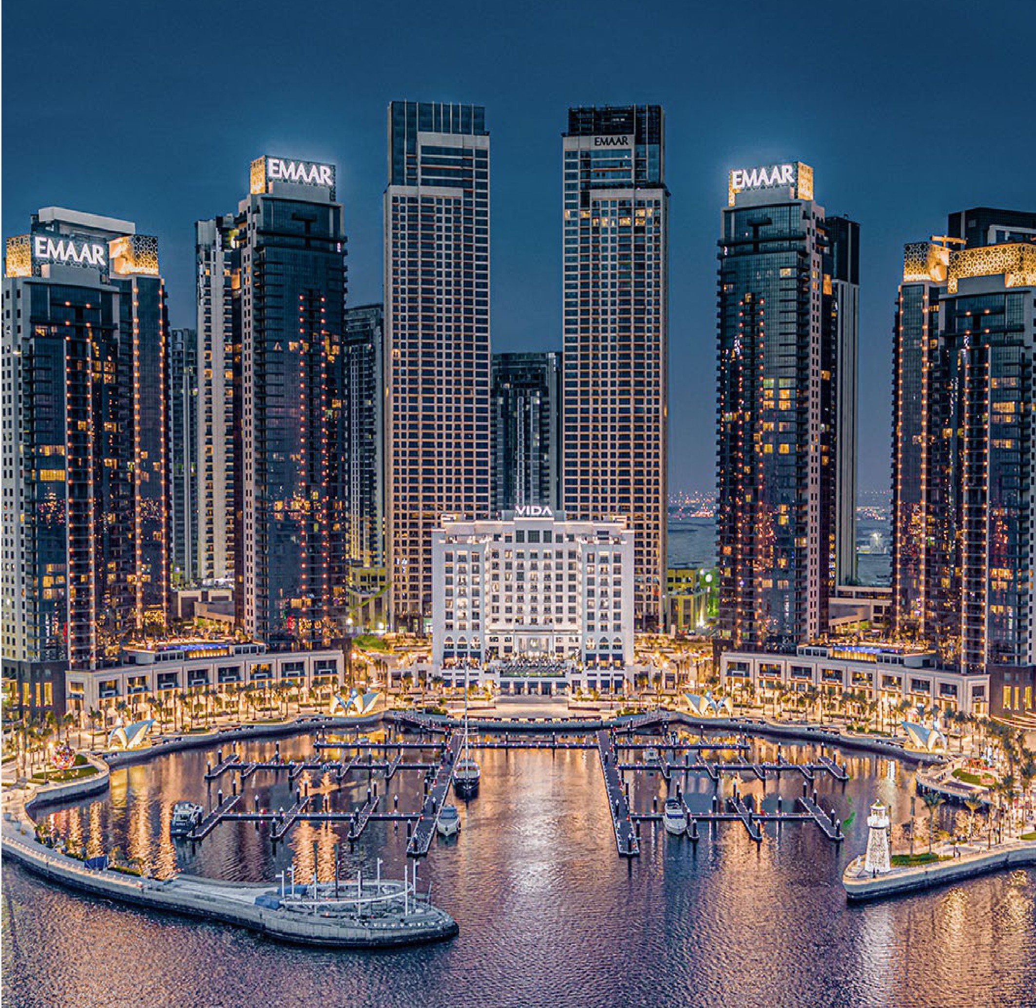 Emaar apartments at dubai creek harbour