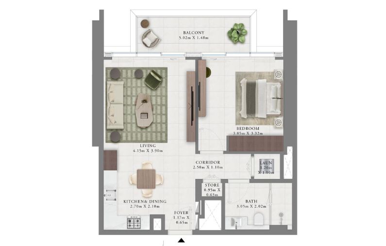 Creek Bay at Dubai Creek Harbour floor plan 