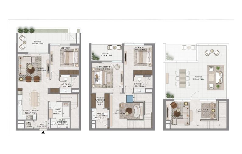 Lyvia By Palace at Dubai Creek Harbour floor plan 