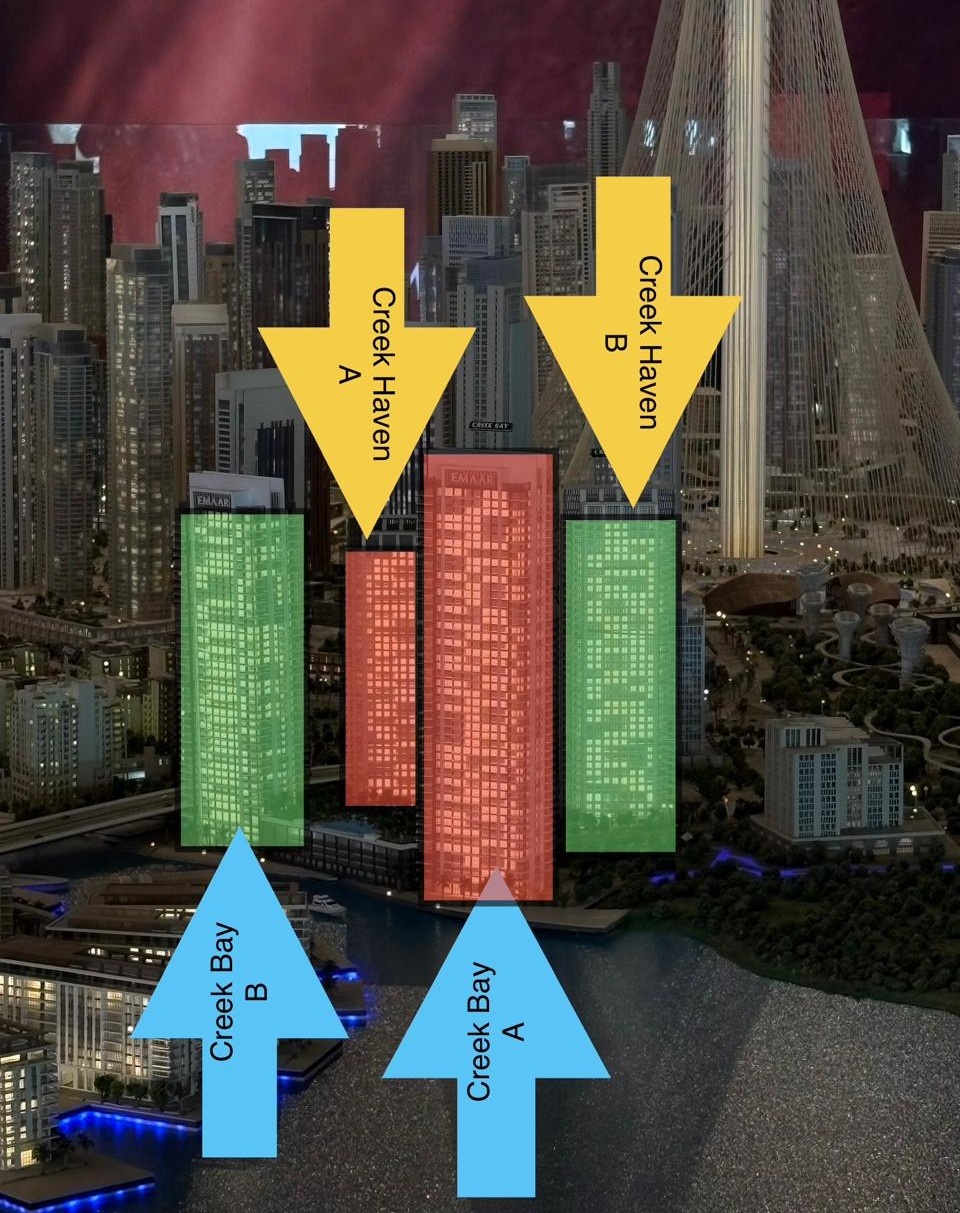 Creek Bay and Creek Haven Launch at Dubai Creek Harbour